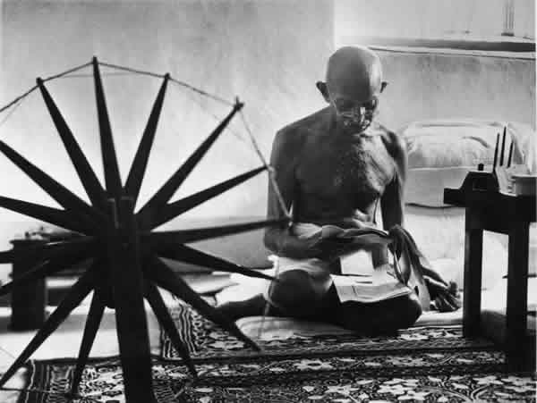 Mahatma Gandhi by Margaret Bourke