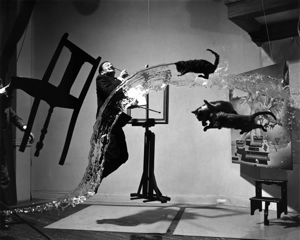 Salvador Dali by Philippe Halsman