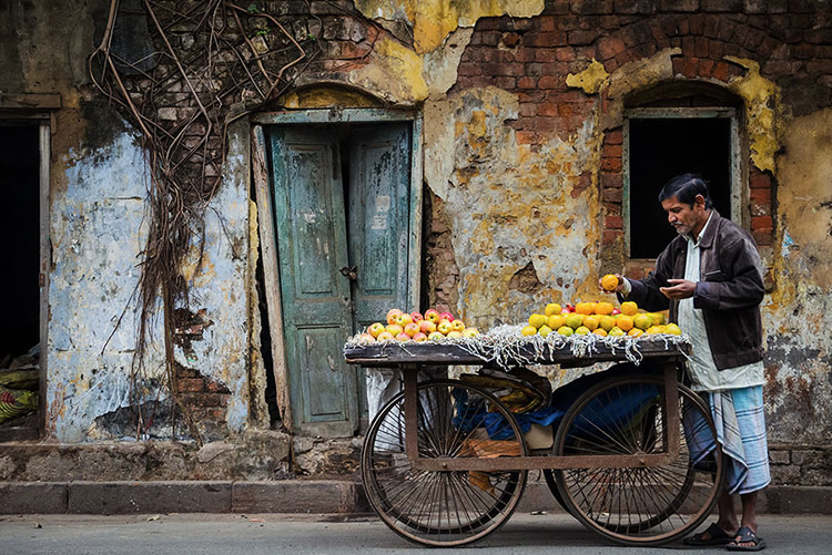 Travel streets. Indian Street.