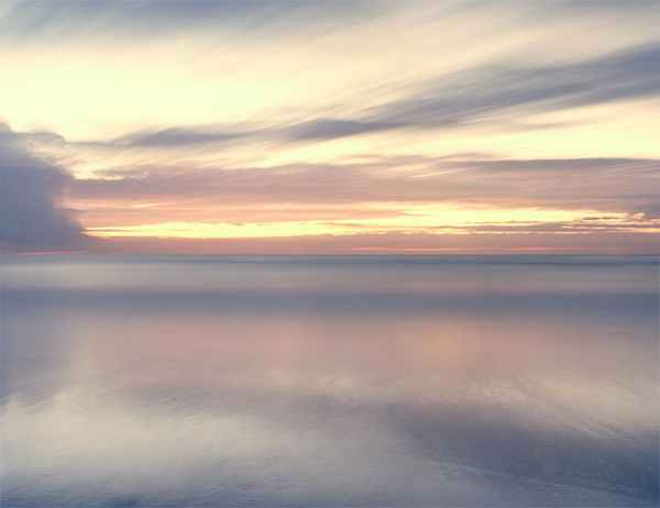 4. Minimalist Landscape Photographs with Exposure Times of Up to Eight Hours
