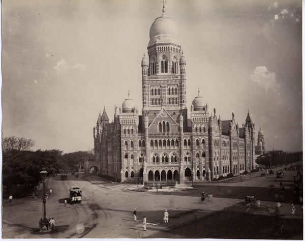 Beautiful Architechture in Bombay (Mumbai) - c1890's