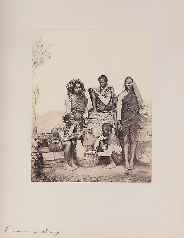 Fisherwomen of Bombay (Mumbai) - 1855 - 1862