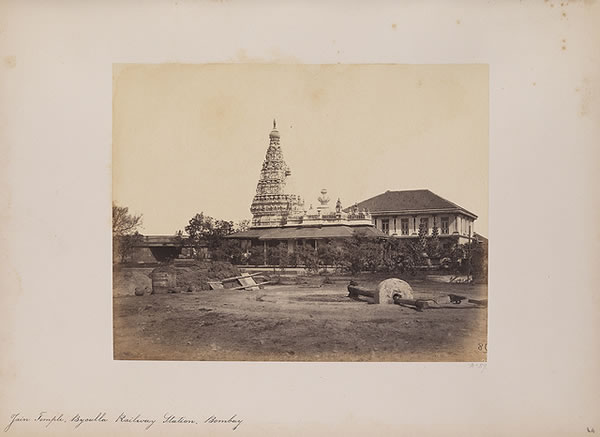Jain Temple, Byculla Railway Station, Bombay (Mumbai), 1855-1862