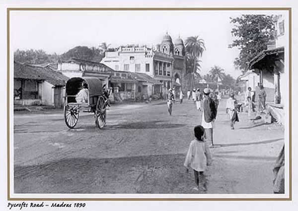 Pycrofts Road - Madras (Chennai) - 1890