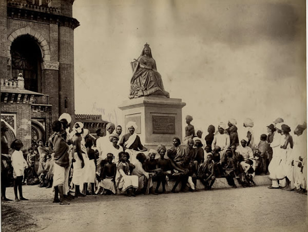Statue of Queen Empress - Madras (Chennai) - 1880