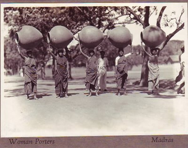 Women Porters - Madras (Chennai)