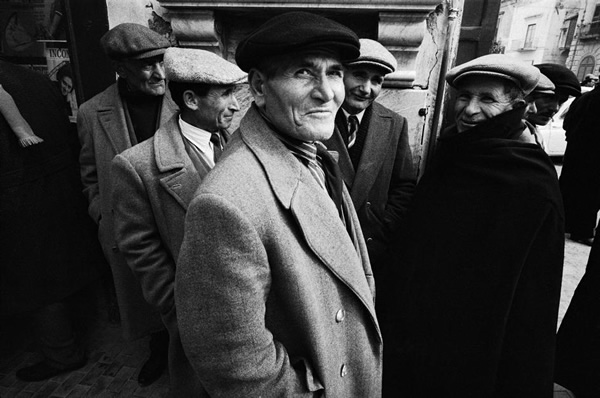 The Italians by Bruno Barbey