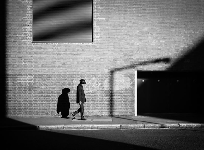 Magic with geometrical patterns in Street Photography by Rupert Vandervell