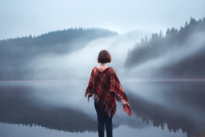 All alone in the most beautiful place on earth - Elizabeth Gadd and her stunning self-portraits