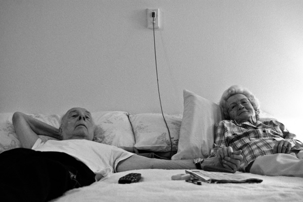 Grandma and Grandpa by Robert Larson