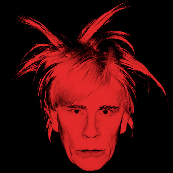 Andy Warhol / Self Portrait with Fright Wig (1986), 2014