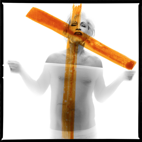 Bert Stern / Marilyn Monroe, crucifix II (1962), 2014