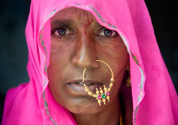 Beautifull woman | Pretty Sari | Indian India