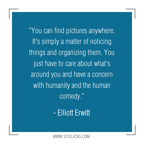 Inspiring Photography Quotes from Master Photographer Elliott Erwitt 