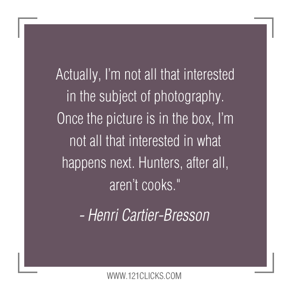 Inspiring Photography Quotes from Henri Cartier-Bresson 