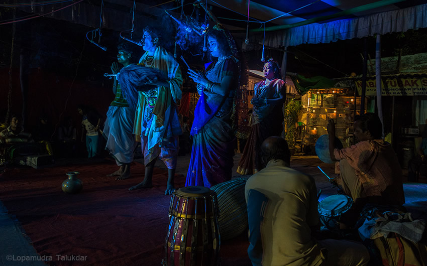 Jatra Pala - Chronicles of a Show Night by Lopamudra Talukdar
