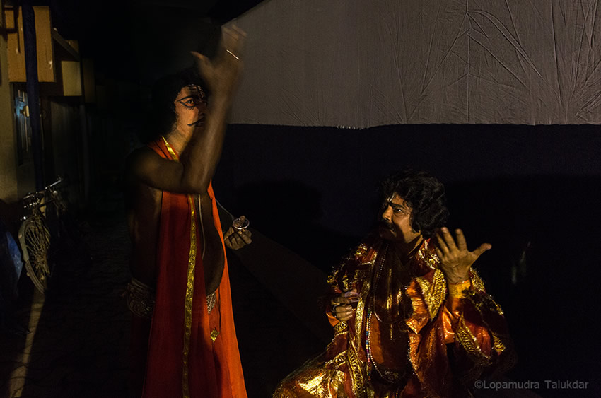 Jatra Pala - Chronicles of a Show Night by Lopamudra Talukdar