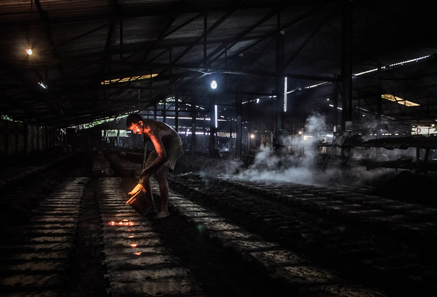 Inside Of A Cast Iron Foundry - Photo Series By Bidipto Dey