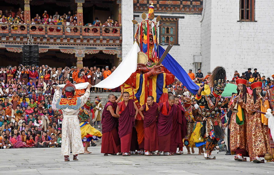 Essence Of Thimphu Tshechu - Photo Story by Tania Chatterjee