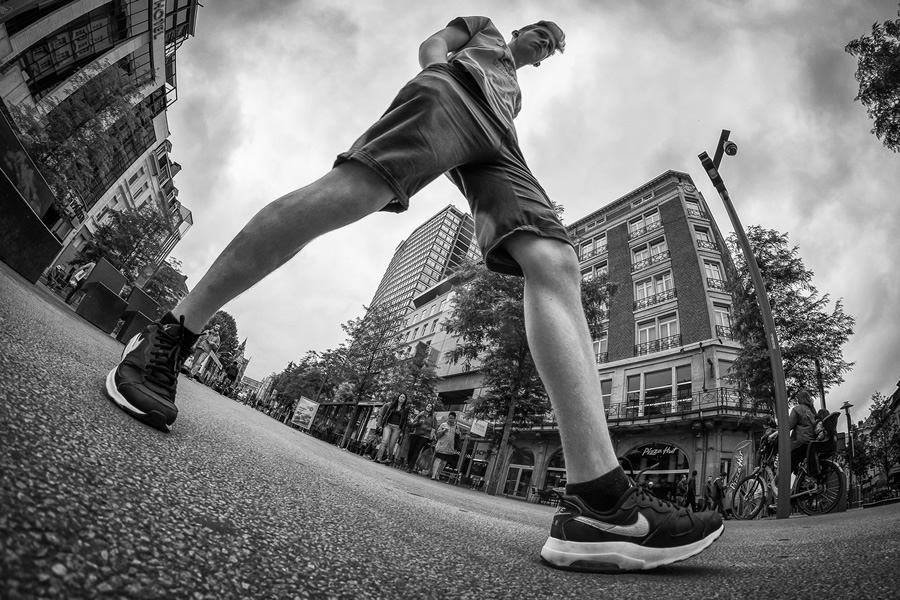 Excellent Extreme Wide Angle Street Photography Willem Jonkers