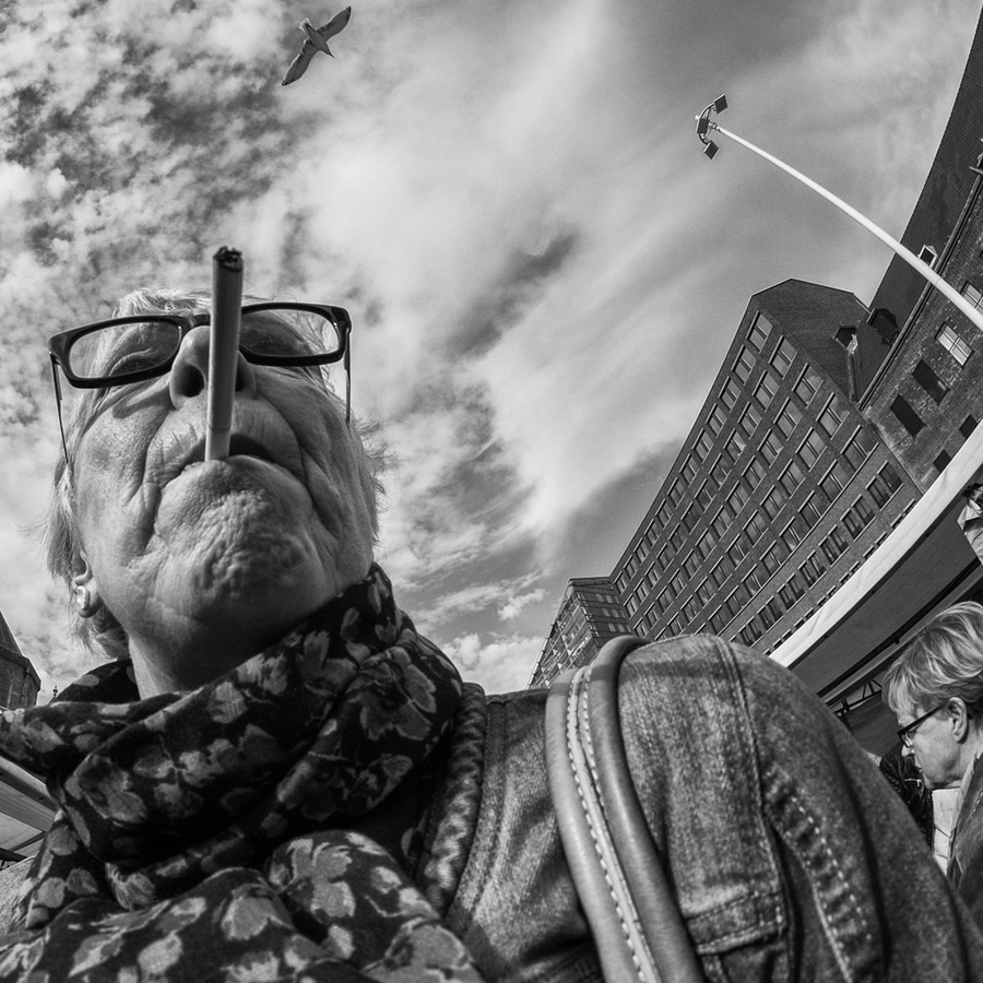 Excellent Extreme Wide Angle Street Photography Willem Jonkers