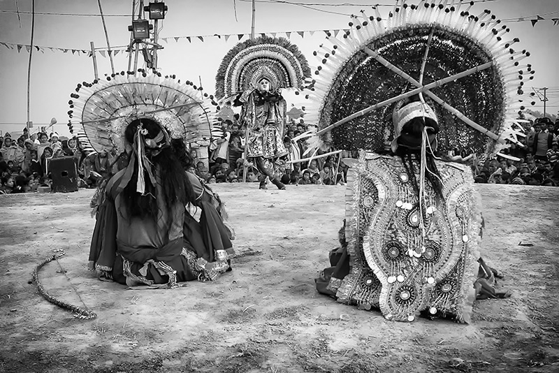 Masked Reality - A Photo Story About Chhau Dance By Santanu Dey