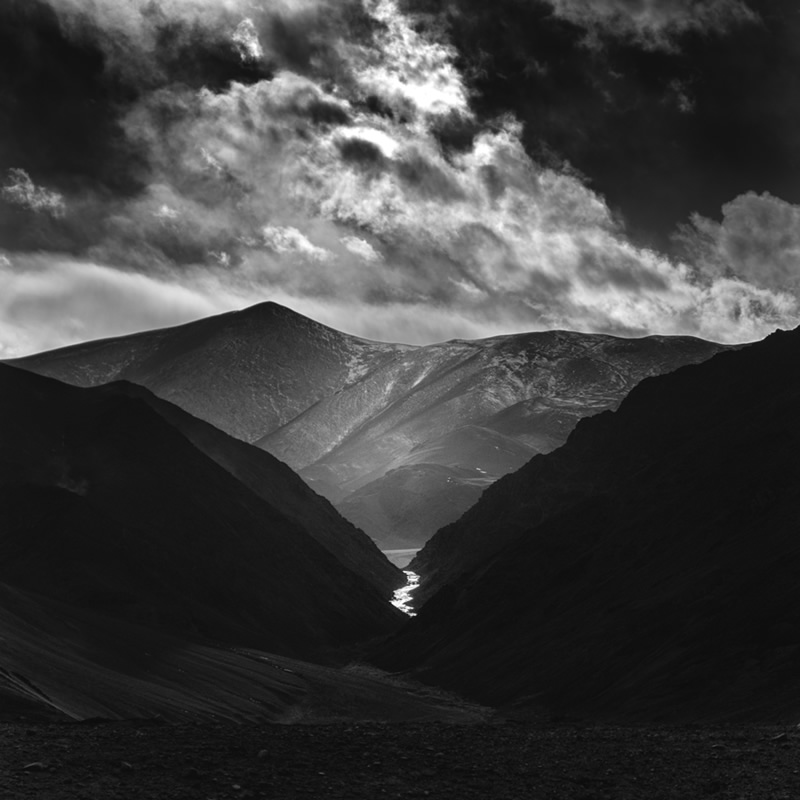 Ladakh - Black & White Fine Art Landscapes By Jayanta Roy