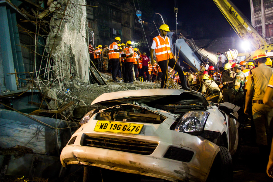 Kolkata: Man Made Disaster, Several Deceased - Photo Series By Sagnik Datta