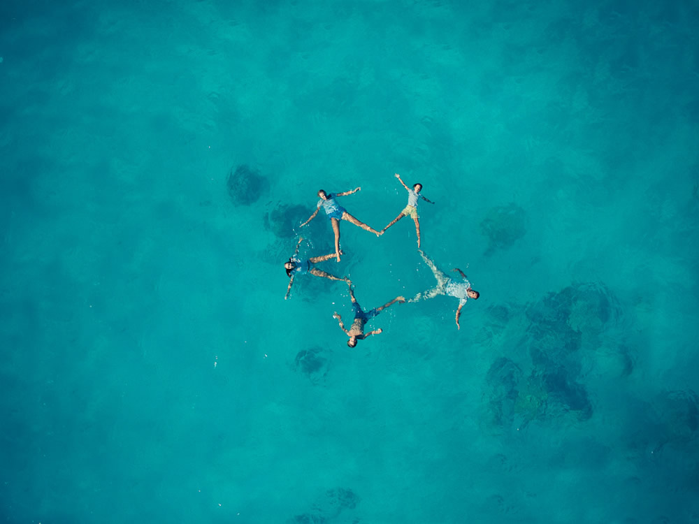 Alone In The World - Wedding Photographs Captured With Drone By Helene Havard - 121Clicks.com