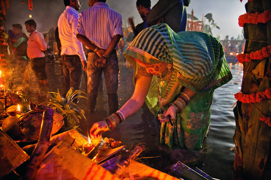 Thanking The Sun - Photo Story About Chhath Festival by Amlan Sany