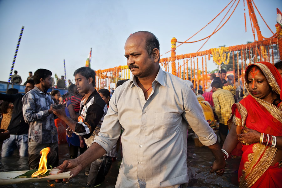 Thanking The Sun - Photo Story About Chhath Festival by Amlan Sany