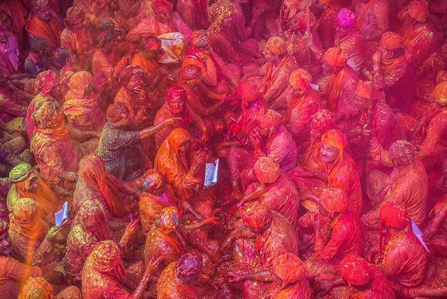Holi In India - Colorful Photography Series By Aman Chotani