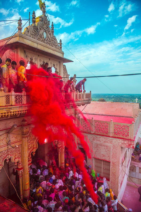 Holi In India - Colorful Photography Series By Aman Chotani