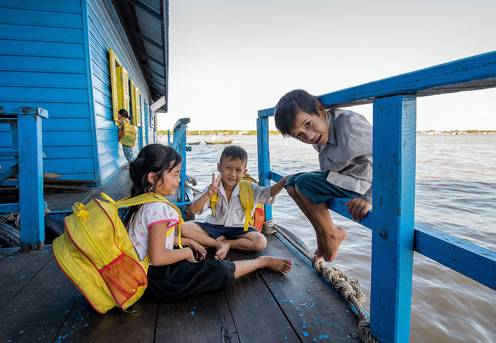 Life On The Water - A Floating Village On Tonle Sap Lake By Sirsendu Gayen