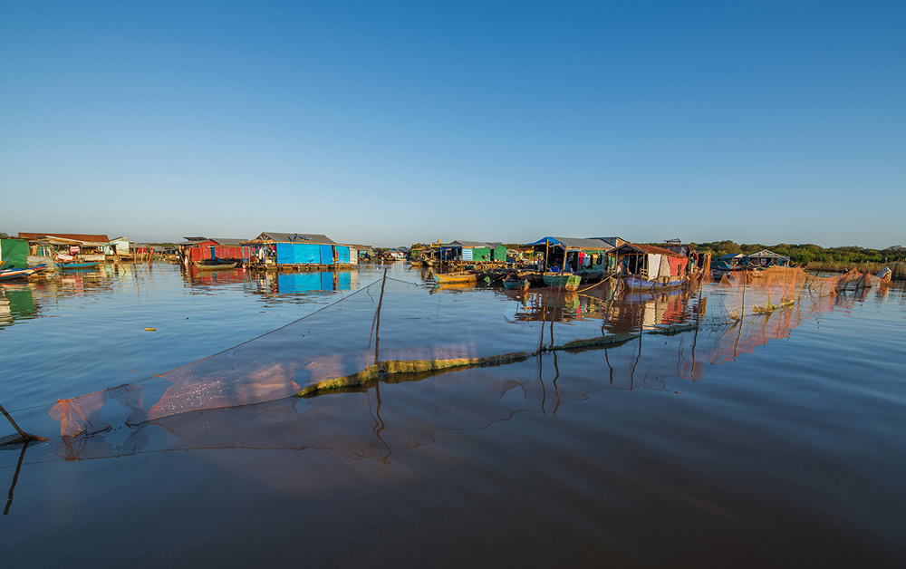 Life On The Water - A Floating Village On Tonle Sap Lake By Sirsendu Gayen