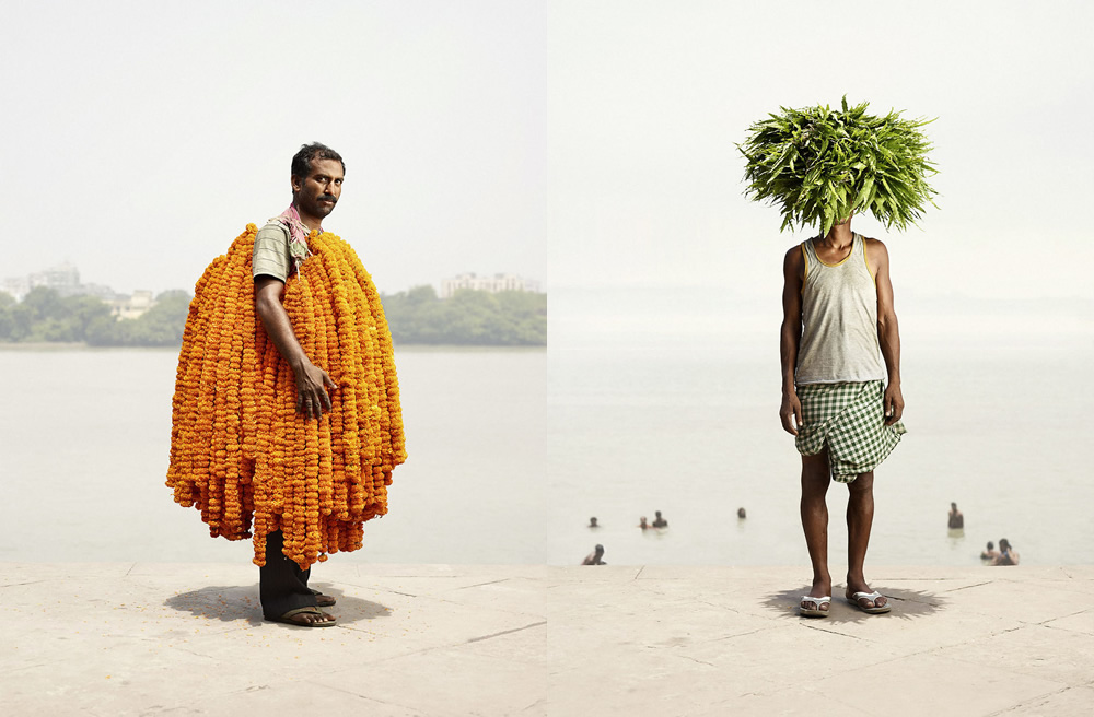 The Flower Men Of Kolkata – Photo Series By Danish Photographer Ken Hermann