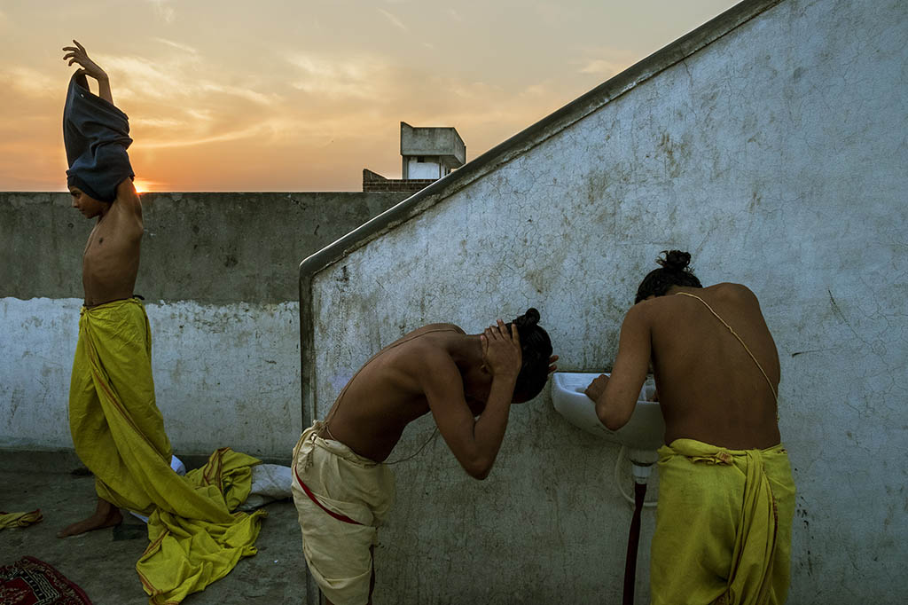 Brahmachari Days - Photo Series By Indian Photographer Rajendra Mohan Pandey