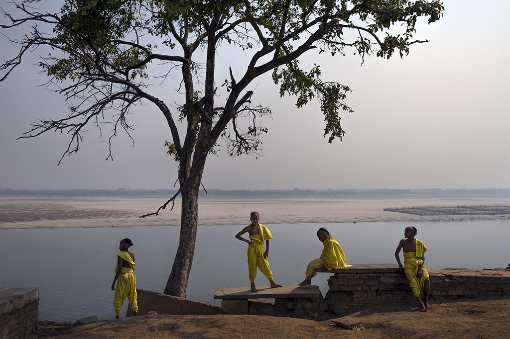 Brahmachari Days - Photo Series By Indian Photographer Rajendra Mohan Pandey