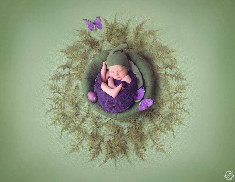 Cutest Photos Of Newborns At The Center Of Handmade Mandalas By Gabriele Dabasinskaite