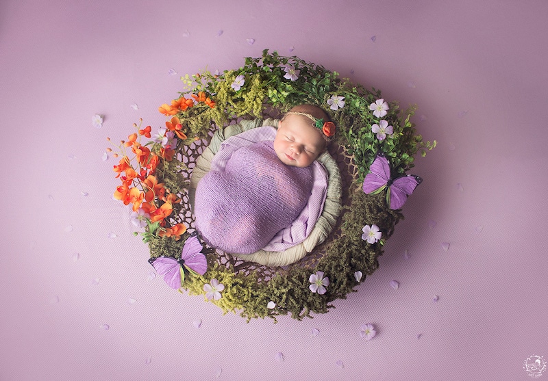 Cutest Photos Of Newborns At The Center Of Handmade Mandalas By Gabriele Dabasinskaite