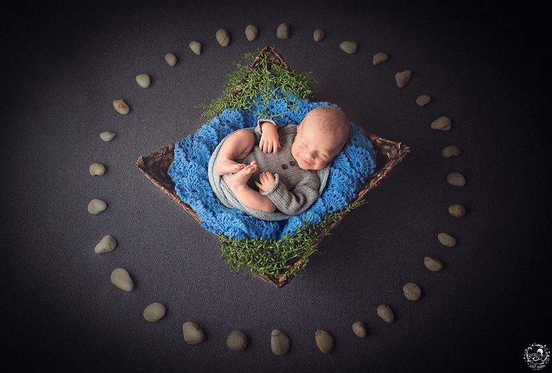 Cutest Photos Of Newborns At The Center Of Handmade Mandalas By Gabriele Dabasinskaite