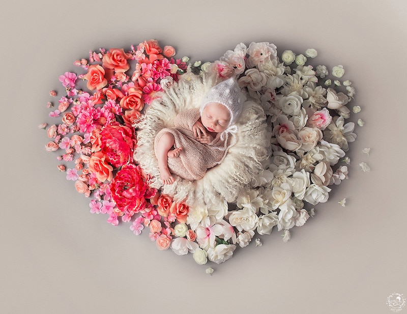 Cutest Photos Of Newborns At The Center Of Handmade Mandalas By Gabriele Dabasinskaite