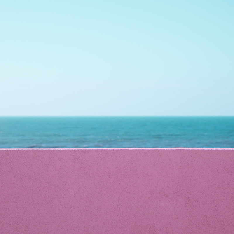 A Play of Colors on Minimalistic Architectures Captured By Emilie Mori