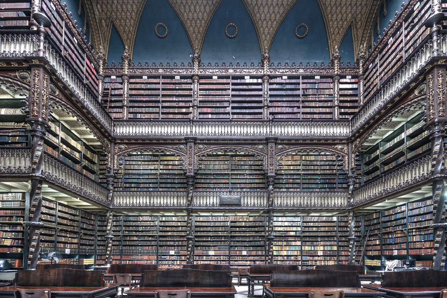 #2 Real Gabinete Library, Rio De Janeiro, Brazil