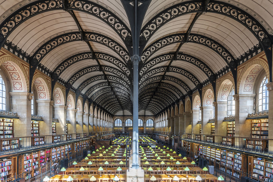#5 Saint Genevieve Library, Paris, France