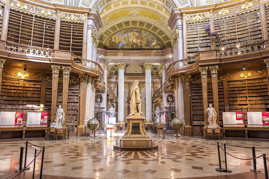 #8 Austrian National Library, Vienna, Austria