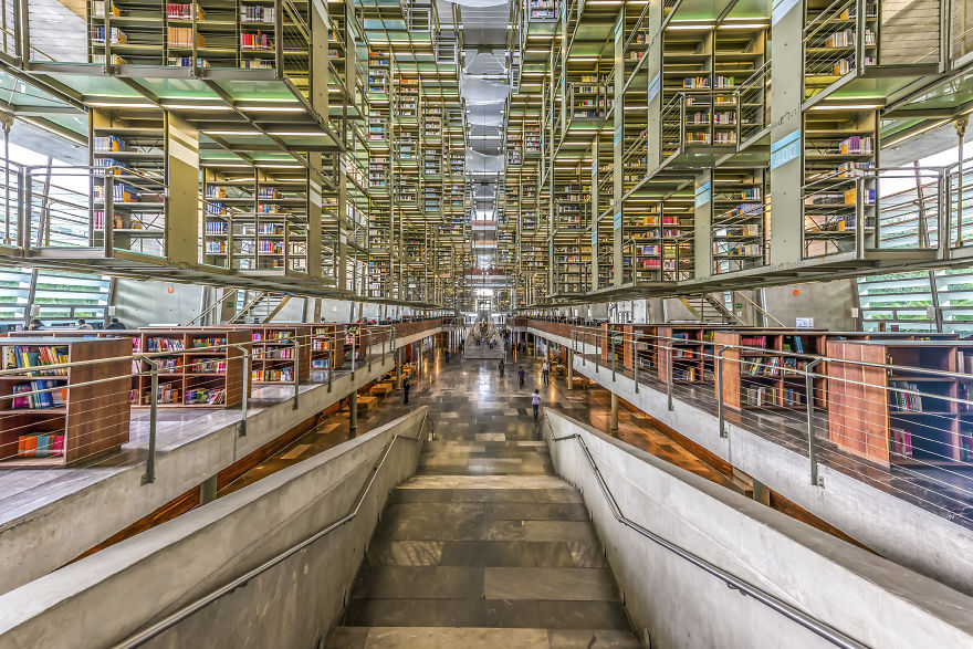 #12 Jose Vasconcelos Library, Mexico City, Mexico