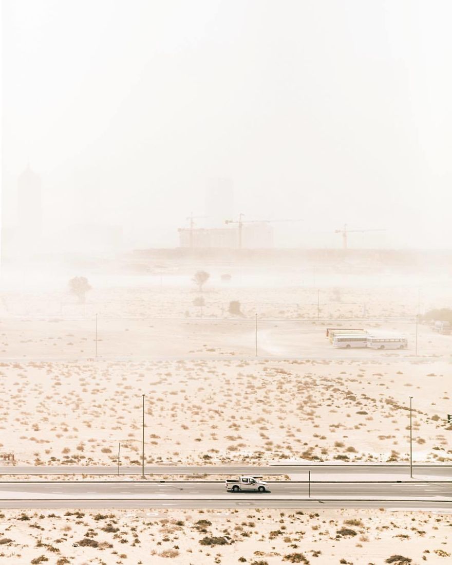 Incoming Sandstorm (Dubai, United Arab Emirates)