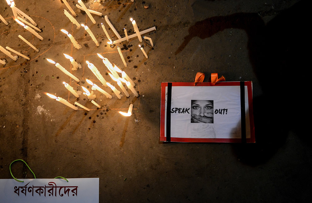City In Protest: Photo Series By Indian Photographer Debarchan Chatterjee