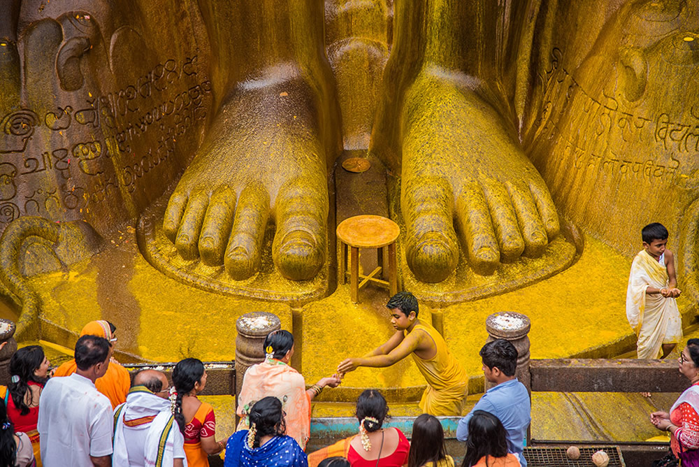 Mahamastakabhisheka at Shravanabelagola: Beautiful Photo Series By Shreenivasa Yenni